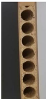 Porte en bois avec finition mélamine, style minimaliste personnalisé, pour salons et appartements