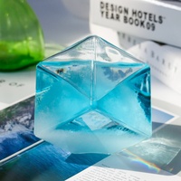 Bouteille de prévision météo Design créatif en verre avec concept de bar Cadeau d'anniversaire pratique pour la Saint-Valentin Nouveauté pour garçons et filles