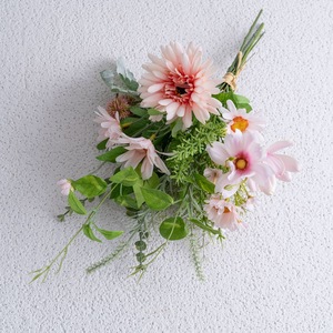 Bouquet de fleurs artificielles Fulang en tissu tissé plastique pour mariage et décoration intérieure CF01451 - Product Image 3