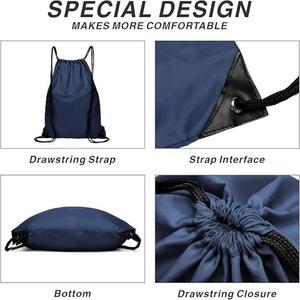 İpli Sırt Çantaları, Polyester Su Geçirmez İpli Çanta Spor Sırt Çantası, Spor Salonu İçin İpli Sırt Çantası - Product Image 4