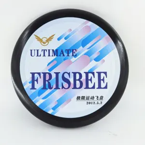 Profesyonel rekabet sınıf 175g Ultimate uçan disk açık oyun Frisbeed PE malzeme özel Logo