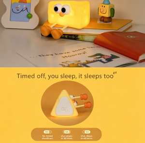 Veilleuse LED Mini en Silicone en Forme de Fromage Mignon 2026, Rechargeable par USB, Alimentée par Batterie pour Chambre d'Enfant - Product Image 5