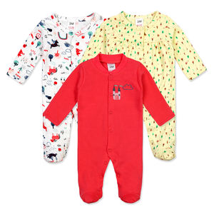 Ropa para bebes – ensemble de cadeau pour nouveau-né, grenouillère pour bébé, vente en gros, manches longues, design appliqué, mignon, dessin animé, barboteuse pour fille - Product Image 5