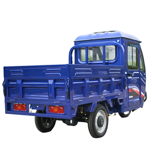 Asie centrale Offre Spéciale Chine Cargo Tricycle Essence Véhicule 3 roues Voiture avec cabine conducteur fermée pour la maison, la ferme, l'agriculture - Product Image 4