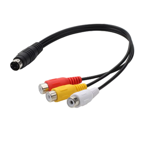 3.5 मिमी पुरुष 3-आरका महिला ऑडियो केबल 70 सेमी x कॉर्ड होम थिएटर कार स्टीरियो संगत स्पीकर एचटीवी 1.5 मीटर 15 मीटर 15 मीटर - Product Image 6