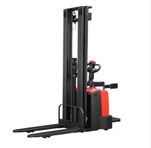 電動スタッカーELES-15H 1.5t 4.5m 5m 5.5m 6mスタンドアップ電動スタッカー、ライダープラットフォーム付き - Product Image 1