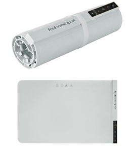 Mesa eléctrica plegable portátil, bandeja de comida, alfombrilla de calentamiento de alimentos de silicona, OEM plato caliente, Cocina eléctrica para Cocina - Product Image 1