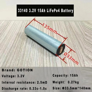 Gotion 33140 3.2V 1500mAh 15ah hình trụ LiFePO4 tế bào pin - Product Image 5