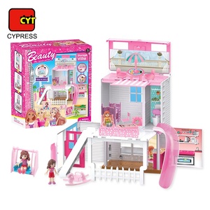 Meilleure Vente Maison De Poupee Semblant Jouer Enfants Villa <span class=keywords><strong>Jouet</strong></span> Ensemble Enfants Meubles De Maison De Poupée Jouets - Product Image 4