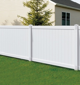 Clôture en <span class=keywords><strong>PVC</strong></span> <span class=keywords><strong>blanc</strong></span> durable, panneaux de clôture de jardin de haute qualité pour l'intimité, prix d'usine pour clôtures et portails en gros - Product Image 2