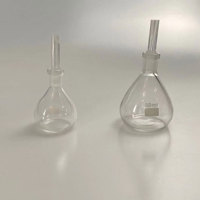 Pycnomètre à gaz en verre à bouteille à gravité spécifique