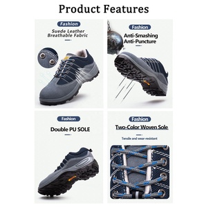 JIANKUN <span class=keywords><strong>scarpe</strong></span> da lavoro di sicurezza industriale, - Product Image 2
