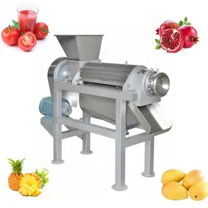 Aloe Vera Make Multi Fruit Juicer Screw Coconut Milk Cold Press Pomegranate Extractor Cashew Apple Juice Machine