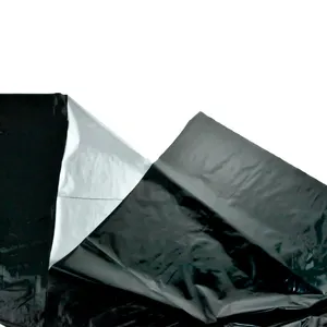 10 Micron-100 Micron Poly Mulch Sheeting Zwart Reliëf Plastic Biologisch Afbreekbare Mulch Film Te Koop