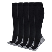Nouvelle Arrivée Chaussettes de Compression Élastiques pour Varices Course en Plein Air Fitness Chaussettes de Compression Sportives Montantes