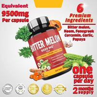 VitaHall OEM Private Label Healthife Extrait de poudre de melon amer (Balsam Pear) en capsules