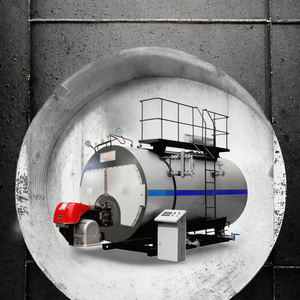 Caldera de Vapor Industrial Automática CNC WNS a Gas, Estilo Horizontal, Horno Corrugado de Tres Pasos, Estructura <span class=keywords><strong>Web</strong></span> Back, Fácil Instalación - Product Image 5