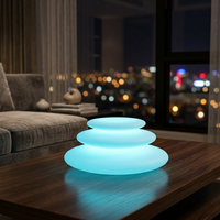 Lampes en pierre multicolores à LED, villas/jardins, lumières en forme de galets artificiels, lumières paysagères étanches, décoration de vacances, Noël