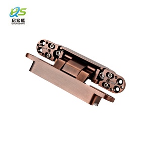 Anti-copper Customized 3d <b>Adjustable</b> Hidden Hinge 40kg with 2 Hinges Door Concealed Zinc Bld-a01-5 180 Degree Opening Full - Product Image 2