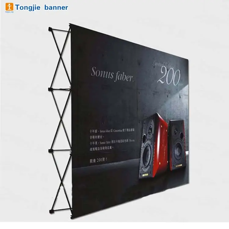 fabric banner stand advertising display exhibition trade show,pop up banner display