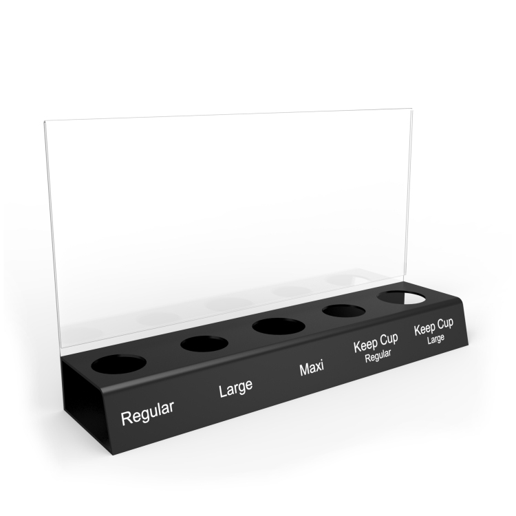 Customized Spray Gas Bottle Cosmetic Display Stand Beautiful Acrylic Display Rack Display Rack for Shop — view 2