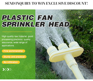 Chất lượng cao nhựa atomization dòng chảy lớn làm vườn cây giống tưới nước Vòi phun tưới tiêu nông nghiệp tưới nước tạo tác - Product Image 3