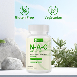 Oem N-acetyl-cysteine (nac) <strong>Capsules</strong> Vegan 600 Mg 60 Veggie <strong>Capsules</strong> <strong>Amino</strong> Acid L-cysteine Supplement for Liver Cellular - Product Image 4