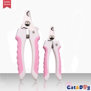 Coupe-ongles pour animaux de compagnie en acier inoxydable avec lame tranchante et protection de sécurité, modèle 5001 grand et modèle 5002 petit, pour chiens et chats - Product Image 6