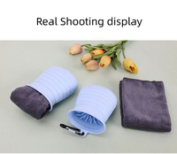 Nettoyeur de pattes pour animaux de compagnie, lave-pattes pour chiots et chats, gobelet de nettoyage des griffes sales avec serviette