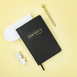 Diario de impresión personalizado, cuaderno de cuero de entrenamiento Endnote, suministros de oficina, cuaderno de trabajo diario, mindful Planner - Product Image 2
