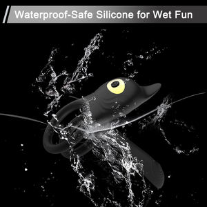 Cincin Pengunci Kontrol Jarak Jauh Nirkabel 10 Getaran <span class=keywords><strong>Vibrator</strong></span> Penis untuk Pria dan Wanita Produk Dewasa - Product Image 6