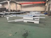 Scie à panneaux coulissante XINREBON MJ45 simple, économique et standard, à 45 degrés, pour la fabrication d'armoires et de placards