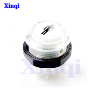 Prix usine 33mm Arcarcade Led bouton poussoir 1P/2P 12/5V LED IIluminated boutons poussoirs bouton d'arcade sur le roi de la console de boxe