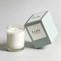 Caja de Papel para Empaque de Velas Aromáticas y Regalos, con Logotipo Personalizado, Ecológica, con Impresión en Relieve y Aroma, Venta al Por Mayor