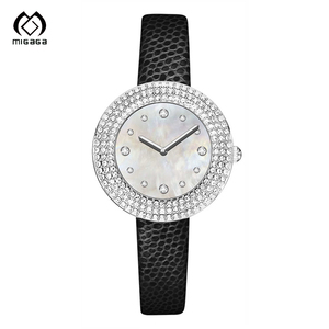 Migaga Good Quality Casual Minimalist <strong>Watch</strong> Women <strong>Iced</strong> Out Female Wrist <strong>Watch</strong> Reloj Mujer Custom Logo Quartz <strong>Watch</strong> - Product Image 3