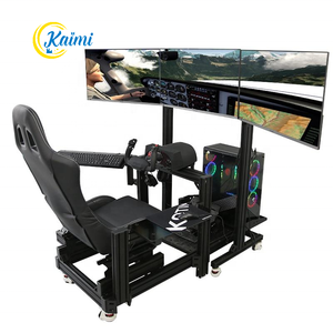 Simulatore di Corse KAIMI in Promozione Speciale, Macchina da Gioco con 3 Schermi HD, Movimento, Pedali e Sedile Confortevole per Esperienza Virtuale - Product Image 5