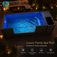 Piscines Conteneurs Extérieures Familiales : Offrez à Votre Jardin un Confort Inégalé avec nos Piscines Conteneurs en Fibre de Verre de 20 et 40 pieds avec Fenêtre en Verre