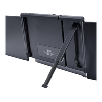 Moniteur de jeu portable Eloam 11,6 pouces 60 Hz FHD IPS, écran triple moniteur, temps de réponse de 5 ms, design sans cadre, 99 % de couleurs sRGB