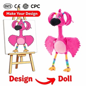 Giocattoli di Peluche Personalizzati a Forma di Uccellino Kiki, OEM, Durevoli, Certificati CE CPC EN71, con Fodera in Rete, Confezione Personalizzata, Vendita all'Ingrosso - Product Image 3