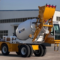 Camión Mezclador de Concreto Autocargable de 2.6m³ / 3.5m³ / 4.0m³ con Bomba Hidráulica de Alta Eficiencia para Construcción