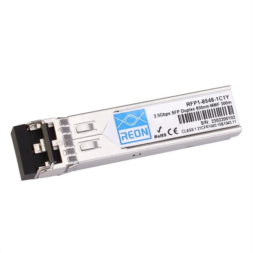 2.5g 300M SFP mô-đun 850nm MMF DDM Duplex LC 2 sợi 2.5 GBASE-SX 2G thu phát quang sản phẩm mới với giá nhà máy