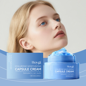 HOYGI Hyaluronic Acid Moisturizing Capsule Cream Hydrating <strong>Factor</strong> Nourishes Skin Texture Light and Bright Smooth 55g - Product Image 6