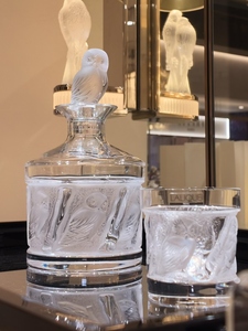 Carafe à <span class=keywords><strong>whisky</strong></span> de luxe en verre dépoli style hibou français avec bouchon en forme d'hibou, pour décoration intérieure, articles de bar et cadeau - Product Image 3