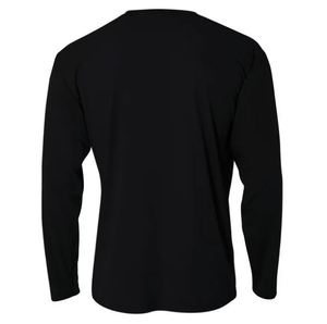 Camiseta de manga larga con cuello redondo de punto de alta calidad 100% para hombre, elegante Formal orientado a la exportación, de talla grande, precio barato al por mayor - Product Image 2