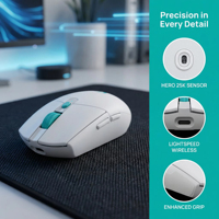 Mouse Gaming Nirkabel Logitech G304 X BARU 57g Ringan Mode Ganda Pemrograman Makro 6-Tombol Jangkauan Jauh FPS G304 X
