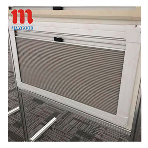 Accesorios para caravanas, <span class=keywords><strong>ventanas</strong></span> redondas de 1100x450 mm con cortina plisada antimosquitos - Product Image 4
