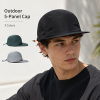 Casquettes de baseball personnalisées style japonais, couleur unie, avec cordon de serrage, protection solaire, broderie 3D, unisexe, pour le sport, le cyclisme et les activités de plein air