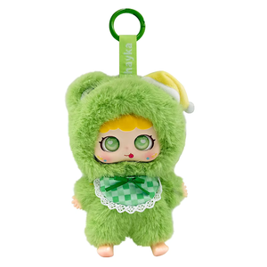 JOPARK ODM grazioso portachiavi in plastica volpe scatola cieca peluche con riempimento in cotone PP bella volpe bendata occhi occhi tornanti peluche - Product Image 6