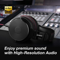 Headphone Studio Pro 50 Berkabel Hi-Res Audio Profesional untuk DJ, Pemantauan, dan Penggunaan Sehari-hari