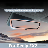 Protection d'écran de voiture, cadre de protection d'écran, housse en silicone pour console centrale, étanche, pour accessoires intérieurs Geely EX2 2026